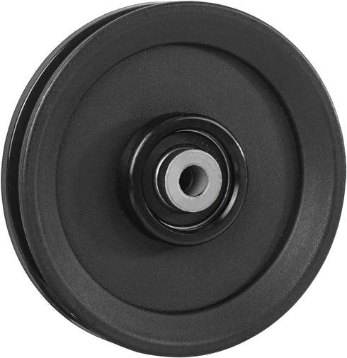 Luwint 4.5” Bearing Pulley Wheel, Replacement Parts for Home Gym System Equipment Cable Machine