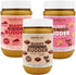 BUDDY BUDDER Red Velvet + Brownie Butter + Gimme S'mores, 100% Natural Dog Peanut Butter, Healthy Treat, Made in USA