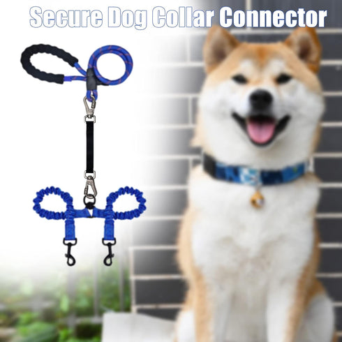 Heavy Duty Double Ended Collar Backup Clip for Dog Harnesses, Lockable Safety Clip for Prong Collar