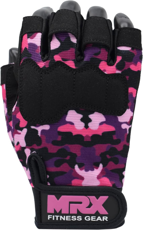 MRX Workout Gloves for Men and Women Breathable, Snug-Fit Exercise Gloves for Weight Lifting, Cycling, Gym Training
