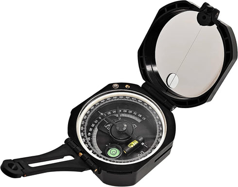 Multifunctional Compass for Hiking - Military Survival Gear Handheld Compass with Carrying Bag, Great Gift for Kids