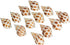 12 3/4"- 2" Hermit Crab Shells | Turbo Shells | Babylonia Aerolata Turbo Shells | Hermit Crab House for Dcor | Plus