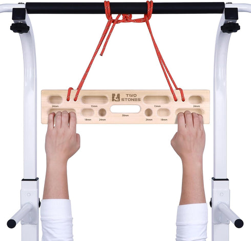 Two Stones Portable Hangboard | Rock Climbing Hangboard | Hang Board for