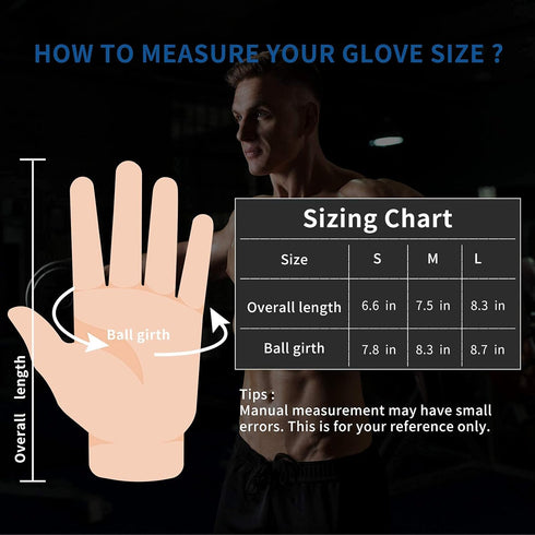 Breathable Workout Gloves for Men & Women - Ideal for Weightlifting & Training