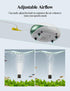 boxtech Aquarium Air Pump - Oxygen Fish Tank Pump with Adjustable Air Valve, Accessories Tube & Bubble Stone