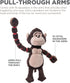 Outward Hound Thunda Tugga Gorilla Plush & Squeaky Dog Tug Toy