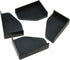 4PCS Black Plastic Fish Tank Corner Protector, Aquarium Glass Angle Cover for Home