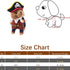 NACOCO Pirates of The Caribbean Style Pet Dog Costume, Brown (XS) for Cat