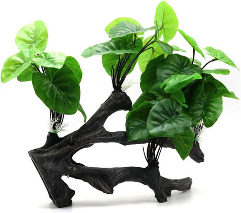 NIHUIFA Fishtank Artificial Plant Landscape Fish Tanks Decorations for Aquariums Terrarium Shrimp Ornaments