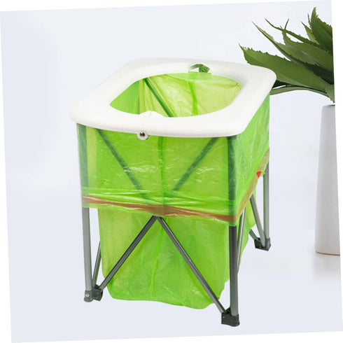 BESPORTBLE Outdoor Emergency Folding Toilet Lightweight Sturdy Portable Toilet for Camping Hiking Fishing Travel