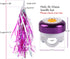 U-LIAN Kids Streamers and Bike Bell - 1 Pack Flower Bicycle Bell with 2 Pack Handlebar Streamers for Children's Bike