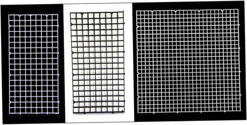 Fish Tank Separator Grid, 1 Set Aquarium Divider Panels, Spliced Lattice Plate for Betta Aquarium Supplies