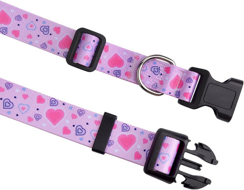 Dog Collar for Small Dogs Cats, Soft Comfy Pet Collar for Small Medium Large Dogs, Geometry Pattern for Boy Girl Puppy