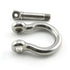 Heyous 1/2 Inch Screw Pin Anchor Shackle, Stainless Steel Heavy Duty Bow Shape Load Clamp for Outdoor