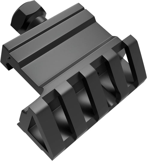 Sniper 45 Degree Offset Rail Mount, 4 Slots Picatinny Weaver Rail (1PCS)