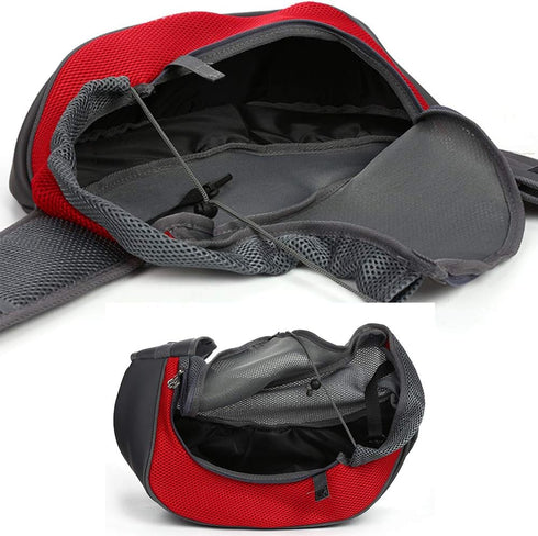 ETOPARS Pet Sling Carrier Bag, Small Dog Cat Messenger Bag for Travel, Outdoor Backpack for Walking, Hiking, Bike