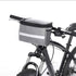 ycle Handlebar Bag, Frame Phone Pouch, Bike Front Tube Saddle Bag with Reflective Stripe for Mountain Cycling