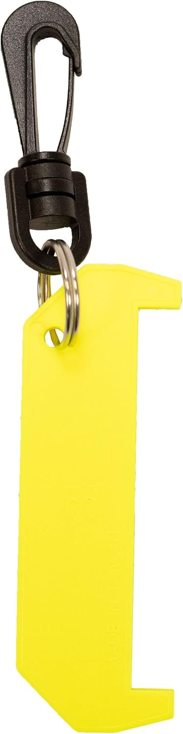 Scuba Choice 3.25" Plastic Lobster Gauge w/Clip