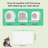 100 Count MW-SC01/MW-SC02/MW-LR01 Liners-18" 12.6" Cat Litter Liner Bags Compatible with Self-Cleaning Automatic Cat