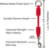 BUNGEE DOG LEASH EXTENSION - Patented Shock Absorber Attachment for Any Leash & Collar or Harness - Must-Have for