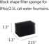 AUTSEEYS 9Pack 84oz/2.5L Cat Fountain Sponge Replacement Foam Sponges for Stainless Steel Fountains Cat Water