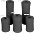 Foam Foot Pads Rollers | Set of a Pair for Home Gym Exercise Machines with 1 Inch Rod