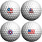 Golfdotz Golf Ball Markers, Unique Stamps and Stickers for Marking Golf Balls, Durable Decals, Golf Accessories for Men