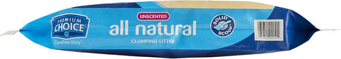 Carefree Kitty Unscented All-Natural Clumping Cat Litter, 25lb Bag (Packaging May Vary)
