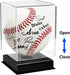 FavorFishFans (1 Baseball Display Case, UV Protected Acrylic Cube, Clear Case for Memorabilia and Autographed Balls PC)