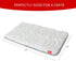 Soft Plush Dog Bed Crate Mat (21" X 14"), Machine Washable Dog Sleeping Mat with Anti Slip Bottom
