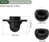 8 14,15mm) YOKIVE Pcs Camping Chair Foot, Detachable Non-Slip Stool Feet Replacement Accessories, Great for Hiking