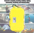 Plastic Waterproof Shockproof Box, Outdoor Airtight Survival Case, Floating Hard Shell Container, 4 Colors (Yellow)