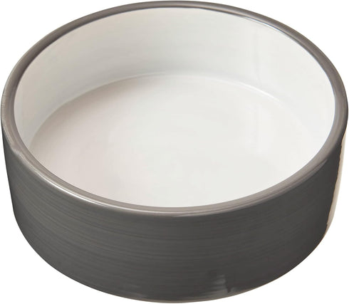 SPOT Ethical Pet Products 68054700: 5In Dish 2-Tone Grey