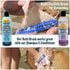 Bodhi Dog Shampoo Brush - Pet Grooming & Bath Supplies for Cats and Dogs, Two Pack, Blue