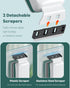 2 1/4 Inch Pawfly Strong Magnetic Fish Tank Cleaner Aquarium Glass Cleaner with Detachable Scrapers Floating Scrubber