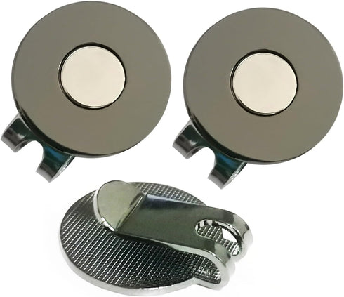 Golf Hat Clip, Magnetic Golf Ball Marker Holder for Golf Cap without Ball Marker