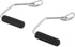 Total Gym Accessories Open Ended Chrome Grip Handles for Total Gym Home Workout Machines, Compatible for Supra, Electra