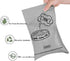 (180 Dog Poop Bags Holder with LED Flashlight|Pet Waste Bags Dispenser for Leash|Doggie Potty Bags Container