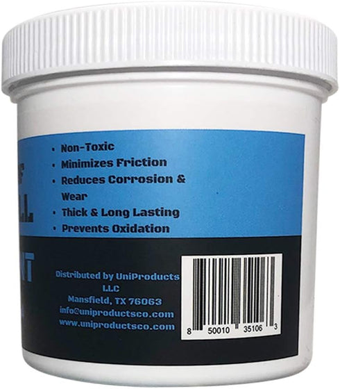 Unisport 6oz Trailer Hitch Ball Lubricant, Waterproof Grease to Reduce Wear and Friction - Made in The USA