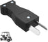 Panglong Golf Carts Crow Foot 2 Prong Charger Plug for Club Car and Yamaha (36 Volt)