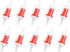 AQUANEAT One Way Check Valve for Air Pump, 10pcs Non Return Valve for 3/16 Inch Airline Tubing, Fish Tank Accessories