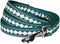 Blueberry Pet 3M Reflective Jacquard Dog Leash, 5 ft x 5/8", Teal Blue, Small, Comfortable Handle for Dogs