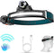 LED Headlights Rechargeable Headlamps, 270° Wide Beam, 1000 Lumens Super Bright with Motion Sensors - Outdoor