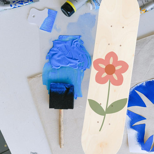 Toyvian Blank Skateboard Decks, Unfinished Skateboard for Customization