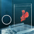7 x 6.3 Inch Transparent Acrylic Divider for Fish Tanks, DIY Aquarium Accessories with Suction Cup