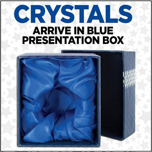 3.5" Thank You with Heart Signature Crystal Award, Customized Thank You with Heart Crystal Trophy, Add Your Own Text