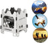 Lixada Lightweight Camping Wood Stove, Folding Stainless Steel Wood Burning Stove for Outdoor Camping, Hiking, BBQ