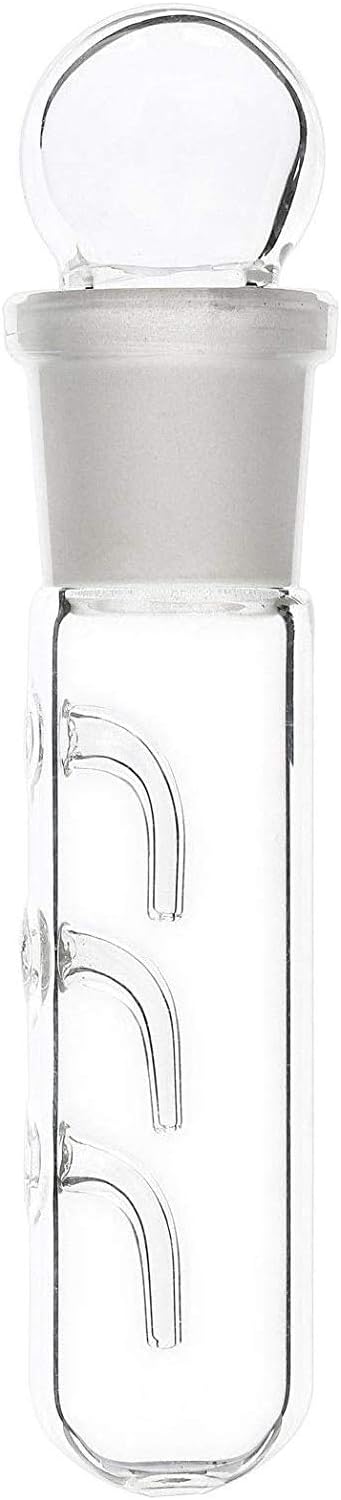 Planaria Trap Catch Trap for Aquarium, Clear Glass Leech Catcher Tube with 3 Holes for Cherry Shrimp and Dwarf Shrimp