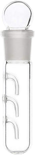 Planaria Trap Catch Trap for Aquarium, Clear Glass Leech Catcher Tube with 3 Holes for Cherry Shrimp and Dwarf Shrimp