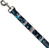 Buckle-Down Pet Leash - Elsa the Snow Queen Poses; 4 Feet Long, 1" Wide, Blues/White